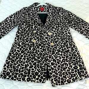 Guess blazer animal print